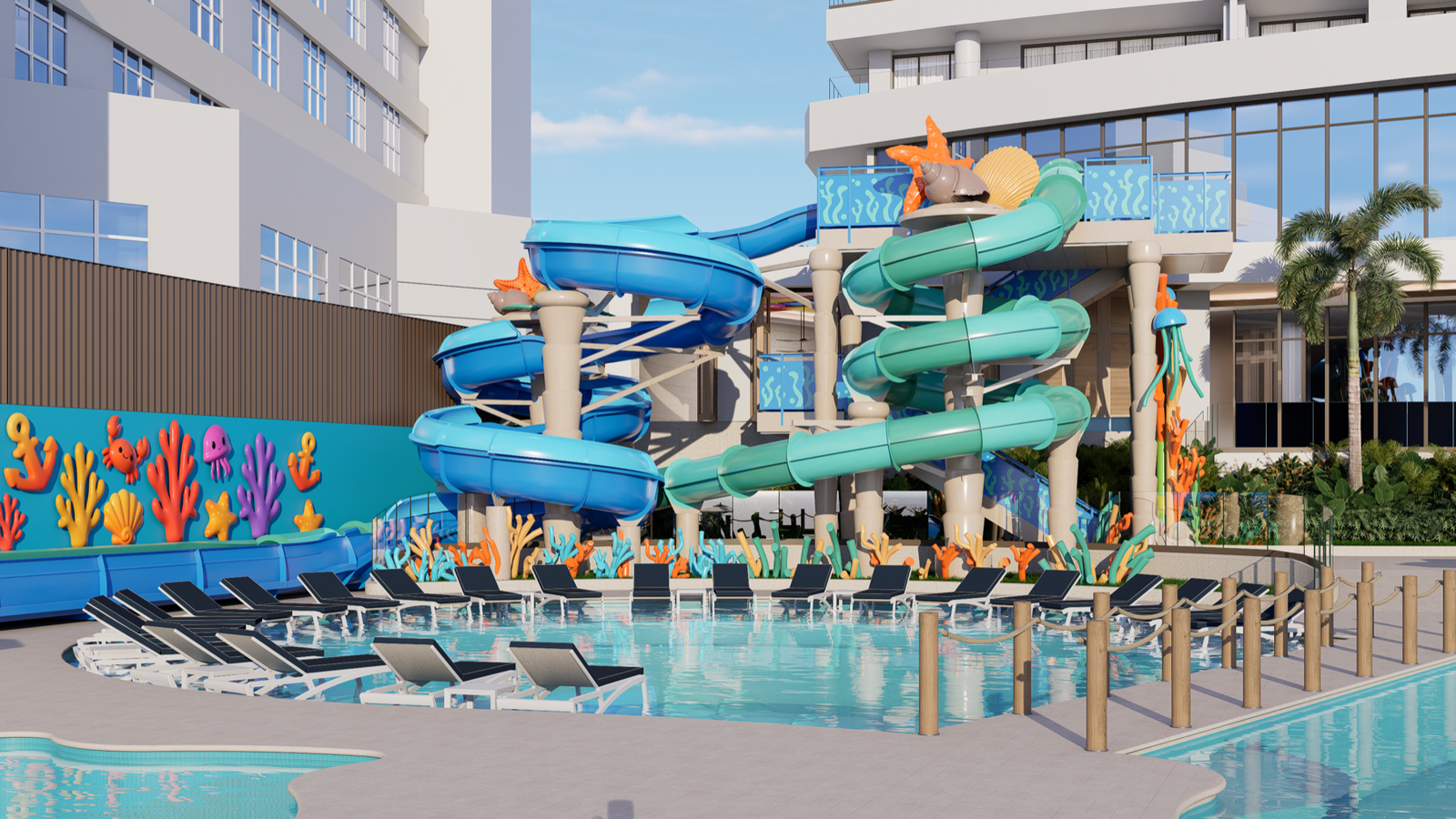 Beach Palace exterior render