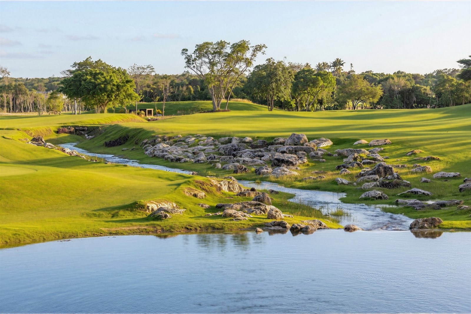 Palace golf course view