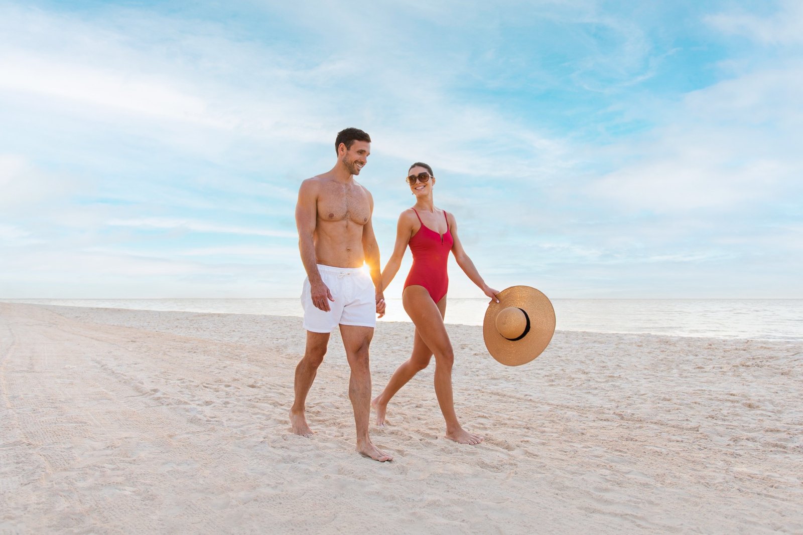Playacar Palace beach stroll
