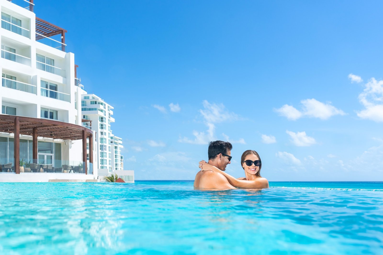 Sun Palace infinity pool